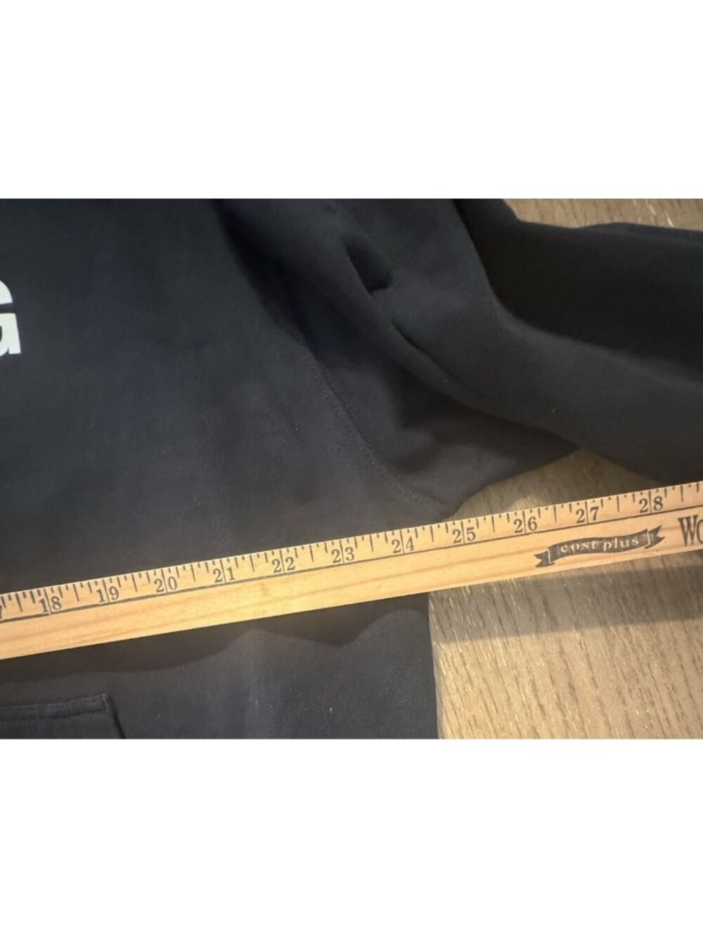 Helmut Lang Black Spell Out Hoodie Men XXL Designer Streetwear Logo - Picture 3 of 10